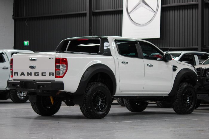 2021 Ford Ranger XLT PX MkIII MY21.25 4X4 Dual Range Arctic White