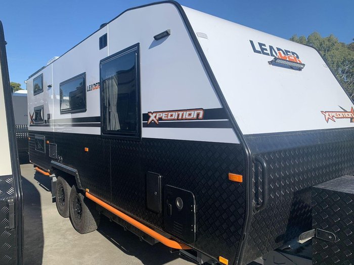 2025 Leader Caravans 2110_C_K1e15b_T Xpedition 21'6 3 Bunk