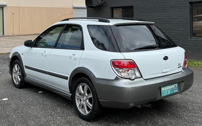 2007 Subaru Impreza RV S MY07 AWD Pure White