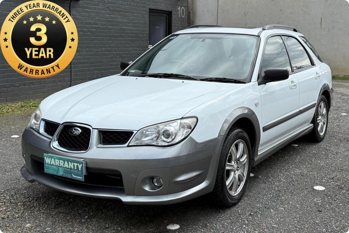 2007 Subaru Impreza RV S MY07 AWD Pure White