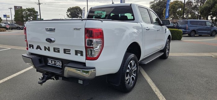 2019 Ford Ranger XLT PX MkIII MY19 4X4 Dual Range Arctic White