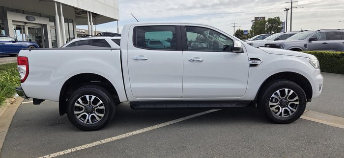 2019 Ford Ranger XLT PX MkIII MY19 4X4 Dual Range Arctic White