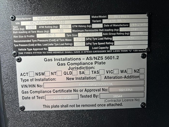 2025 Traveller Track 20'