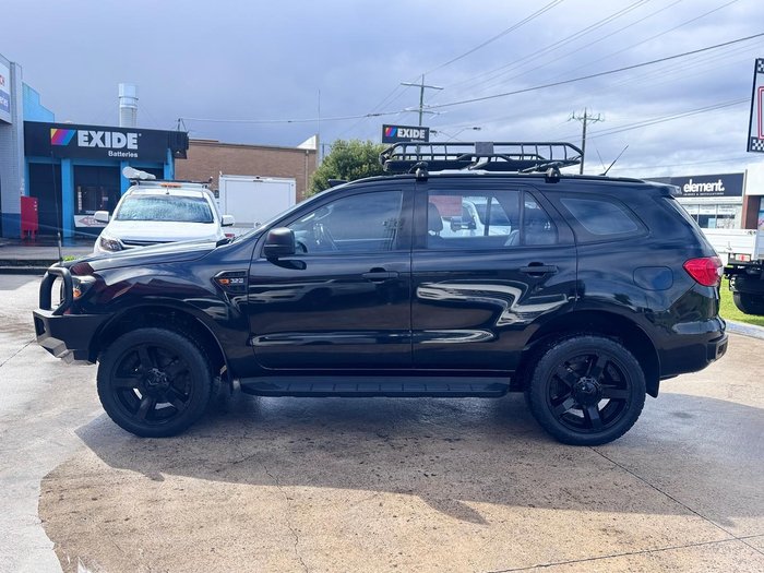 2016 Ford Everest Ambiente UA 4X4 Dual Range Black Mica