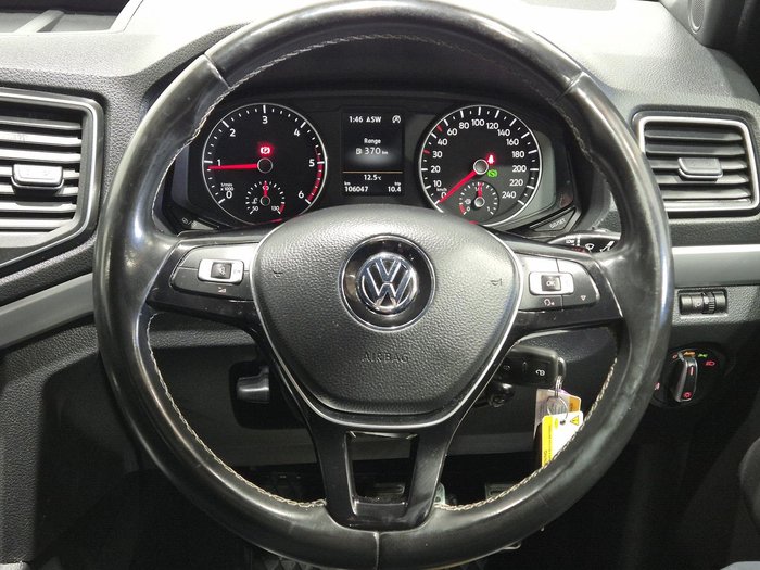 2019 Volkswagen Amarok TDI580 Ultimate 2H MY19 4X4 Constant Deep Black