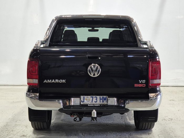 2019 Volkswagen Amarok TDI580 Ultimate 2H MY19 4X4 Constant Deep Black