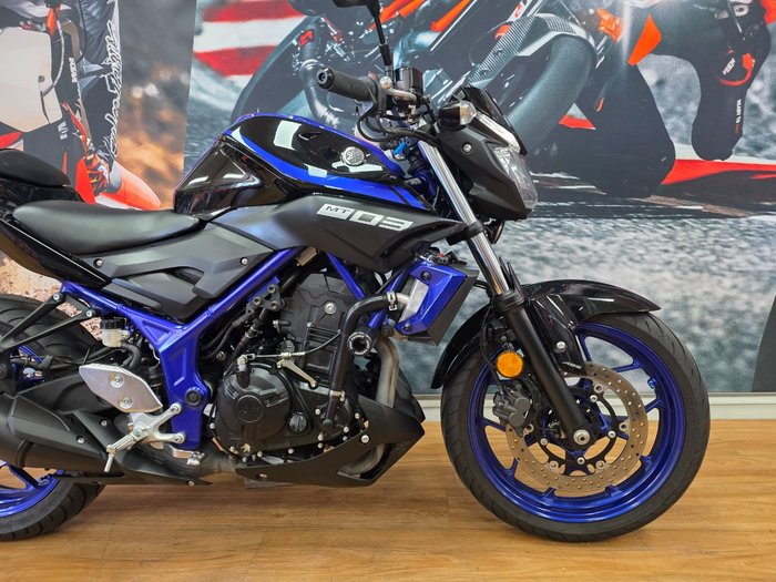 2018 Yamaha MT-03 (MT03LA) (ABS) BLUE