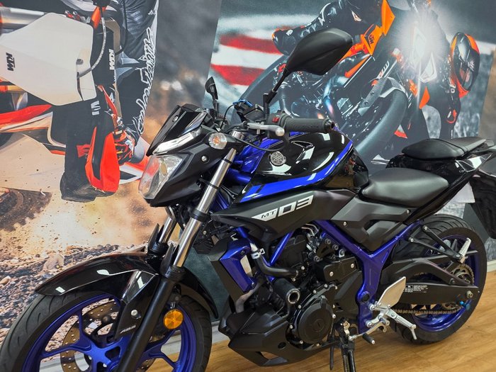 2018 Yamaha MT-03 (MT03LA) (ABS) BLUE
