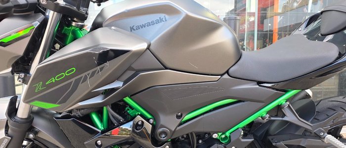 2024 Kawasaki Z400 GREY