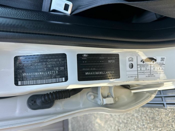 2020 Ford Everest Sport