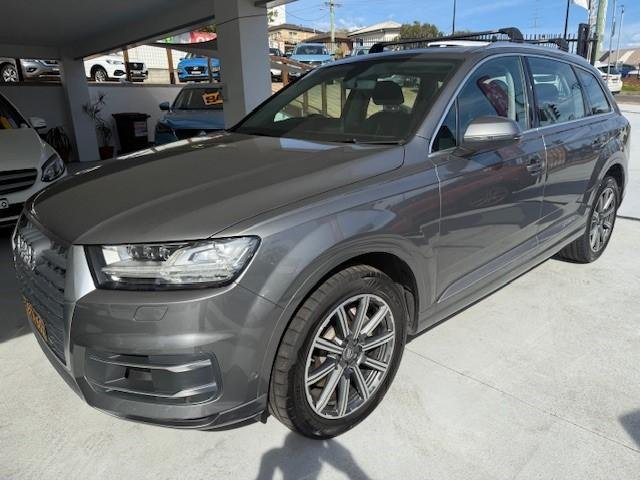 2016 Audi Q7 TDI 4M MY16 Four Wheel Drive Graphite Grey