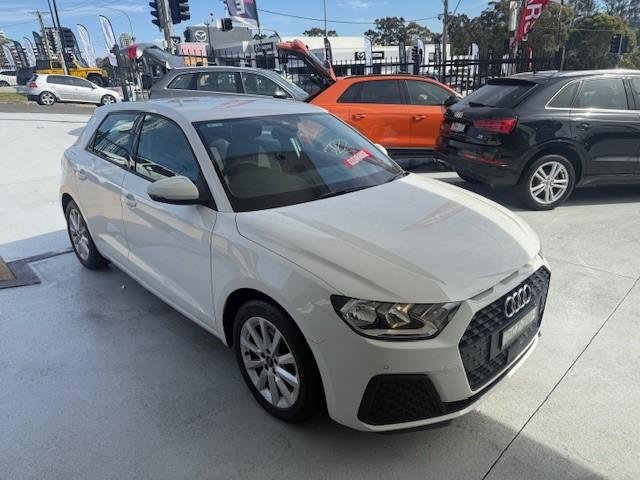 2020 Audi A1 30 TFSI GB MY21 Glacier White