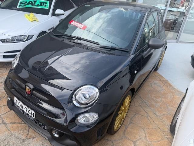 2024 Abarth 695 75 Anniversario MY23 Scorpione Black