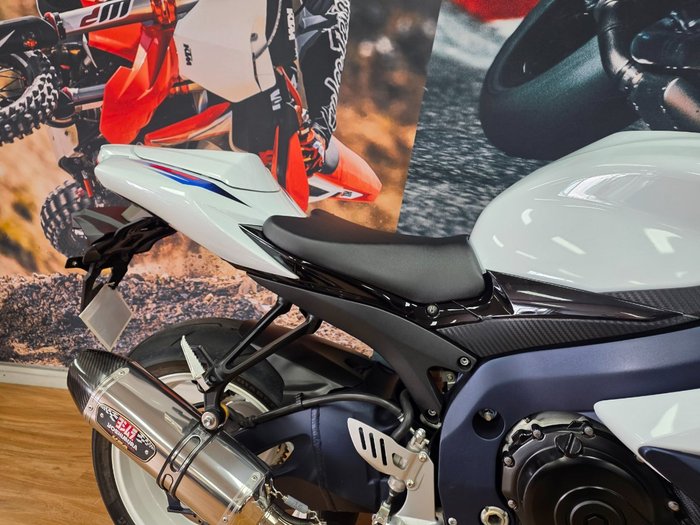2010 Suzuki GSX-R600 WHITE