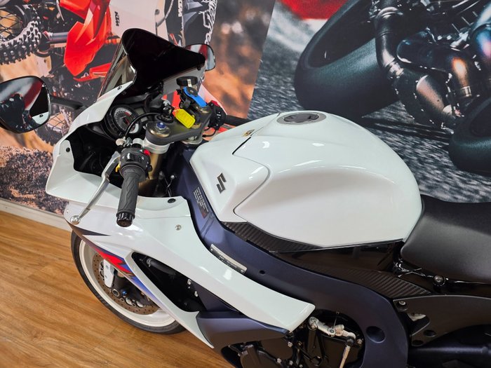 2010 Suzuki GSX-R600 WHITE