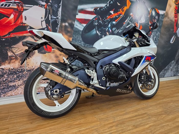 2010 Suzuki GSX-R600 WHITE