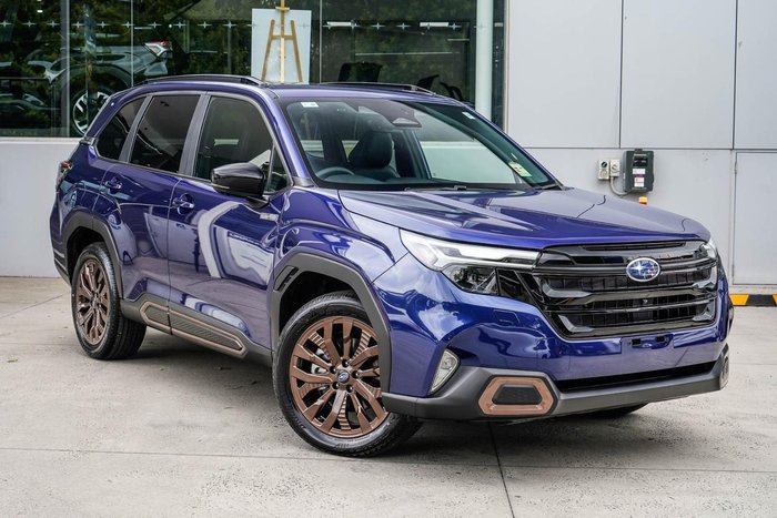 2025 Subaru Forester Hybrid Sport S6 MY26 AWD Sapphire Blue