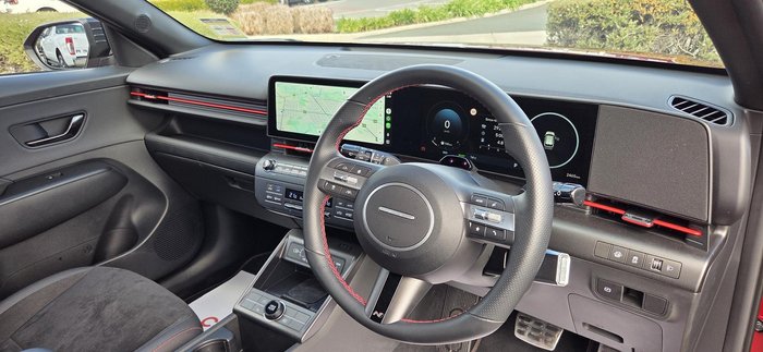 2025 Hyundai Kona Hybrid N Line SX2.V2 MY25 Ultimate Red