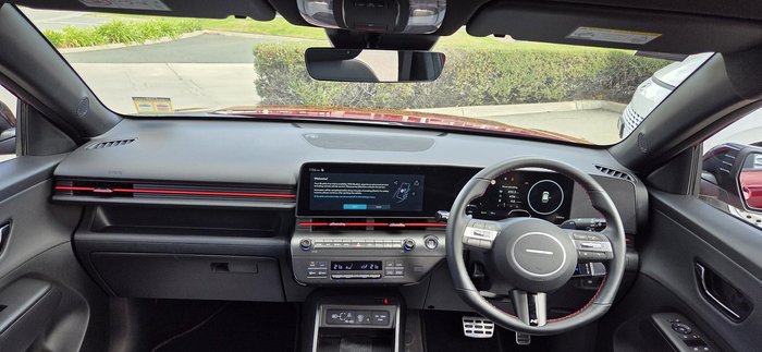 2025 Hyundai Kona Hybrid N Line SX2.V2 MY25 Ultimate Red
