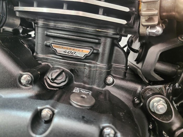 2025 Triumph Scrambler 400 XC Scrambler Yellow