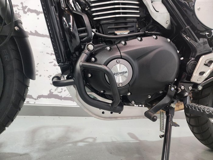 2025 Triumph Scrambler 400 XC Scrambler Yellow