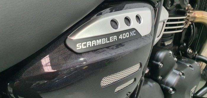 2025 Triumph Scrambler 400 XC Scrambler Grey