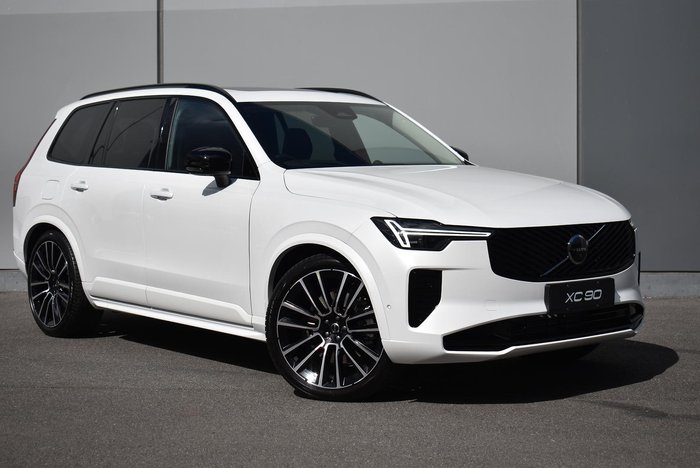 2025 Volvo XC90 Ultra T8 Plug-In Hybrid Dark MY26 AWD Crystal White