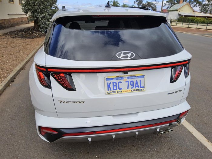 2022 Hyundai Tucson Elite N Line NX4.V1 MY22 AWD White Cream