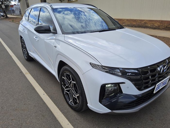 2022 Hyundai Tucson Elite N Line NX4.V1 MY22 AWD White Cream