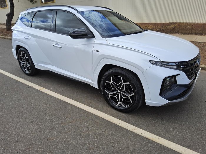 2022 Hyundai Tucson Elite N Line NX4.V1 MY22 AWD White Cream