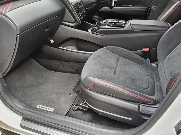 2022 Hyundai Tucson Elite N Line NX4.V1 MY22 AWD White Cream