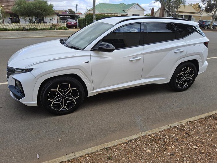 2022 Hyundai Tucson Elite N Line NX4.V1 MY22 AWD White Cream