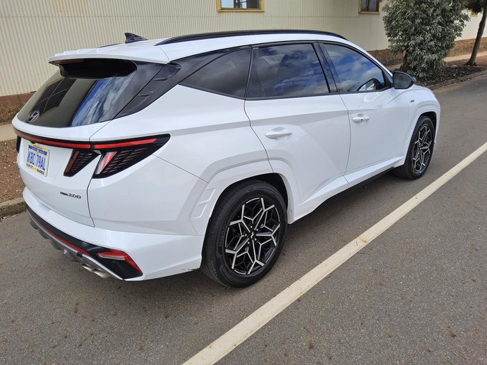 2022 Hyundai Tucson Elite N Line NX4.V1 MY22 AWD White Cream