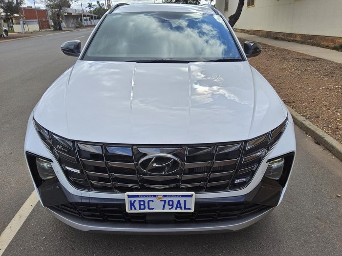 2022 Hyundai Tucson Elite N Line NX4.V1 MY22 AWD White Cream