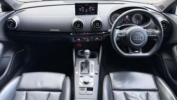 2016 Audi S3 8V MY16 Four Wheel Drive Glacier White