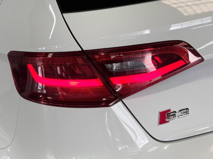 2016 Audi S3 8V MY16 Four Wheel Drive Glacier White