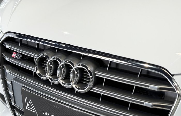 2016 Audi S3 8V MY16 Four Wheel Drive Glacier White