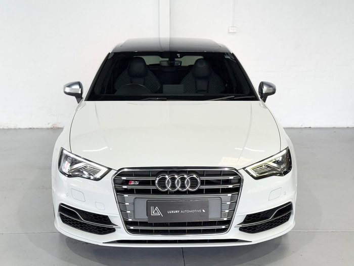 2016 Audi S3 8V MY16 Four Wheel Drive Glacier White
