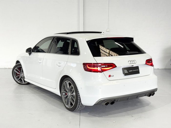 2016 Audi S3 8V MY16 Four Wheel Drive Glacier White