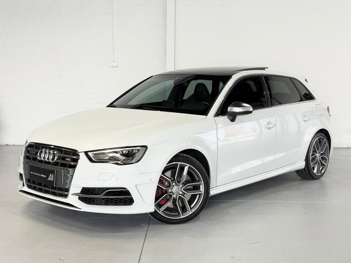 2016 Audi S3 8V MY16 Four Wheel Drive Glacier White