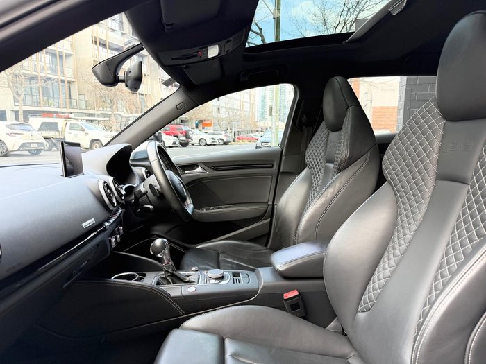 2016 Audi S3 8V MY16 Four Wheel Drive Glacier White