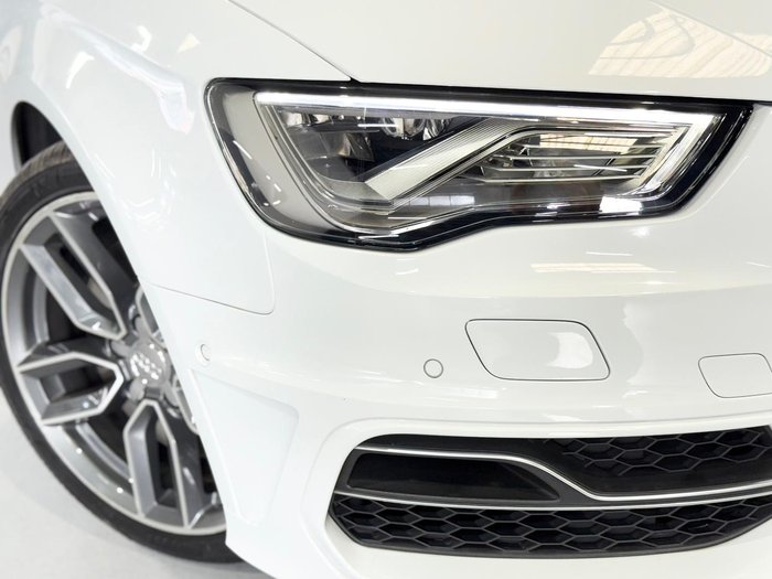 2016 Audi S3 8V MY16 Four Wheel Drive Glacier White