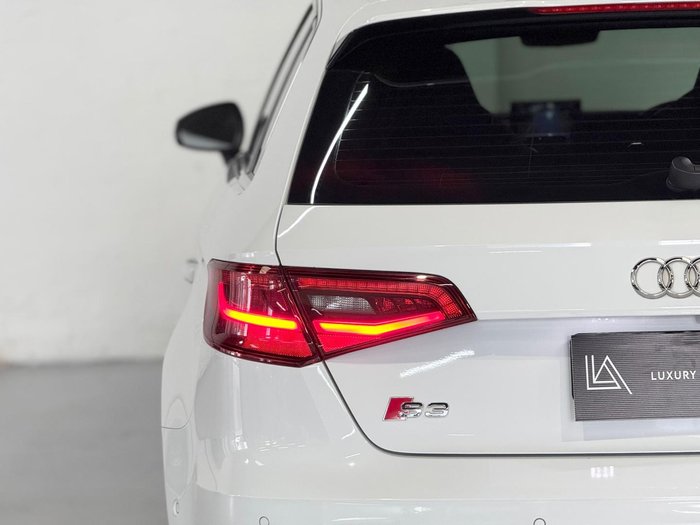 2016 Audi S3 8V MY16 Four Wheel Drive Glacier White