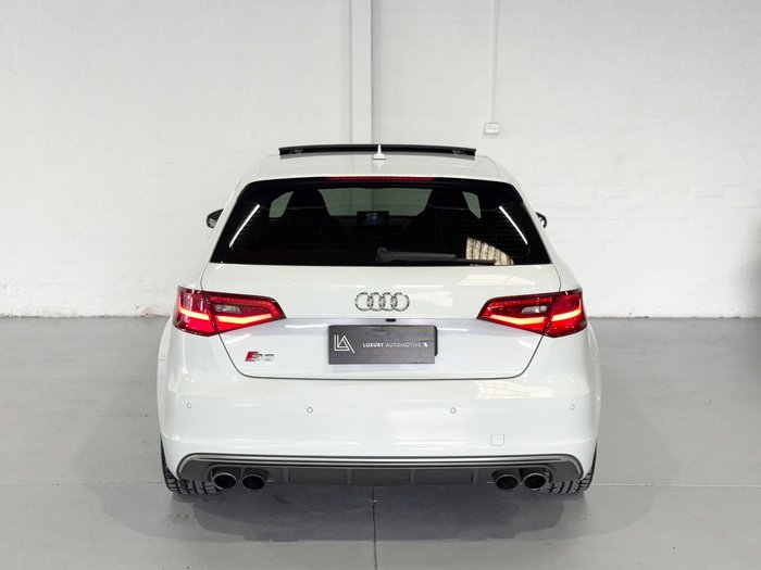 2016 Audi S3 8V MY16 Four Wheel Drive Glacier White