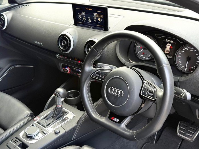2016 Audi S3 8V MY16 Four Wheel Drive Glacier White