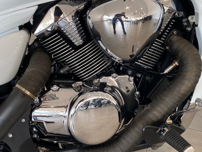 2008 Suzuki Boulevard M109R (VZR1800) Boulevard White