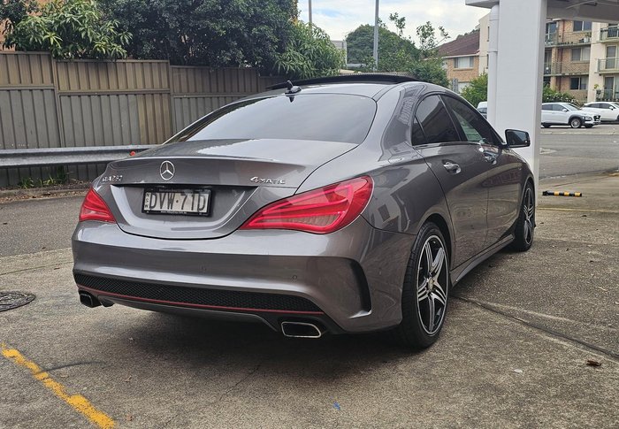 2016 Mercedes-Benz CLA-Class CLA250 Sport C117 Four Wheel Drive Mountain Grey