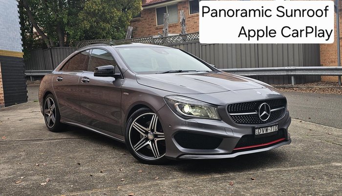 2016 Mercedes-Benz CLA-Class CLA250 Sport C117 Four Wheel Drive Mountain Grey