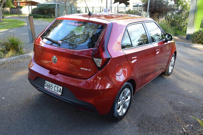 2021 MG MG3 Core (Nav) MY21 Tartan Red