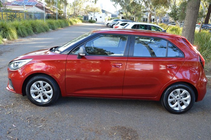 2021 MG MG3 Core (Nav) MY21 Tartan Red